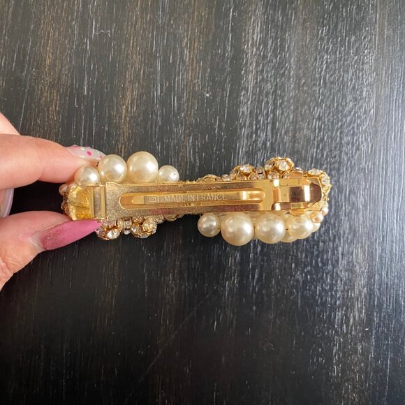 Pearl & Crystal Hair Clip main image 5